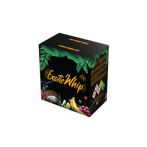 [3] Exotic Whip - Mixed Flavour Box – 6 bottles of 670gr